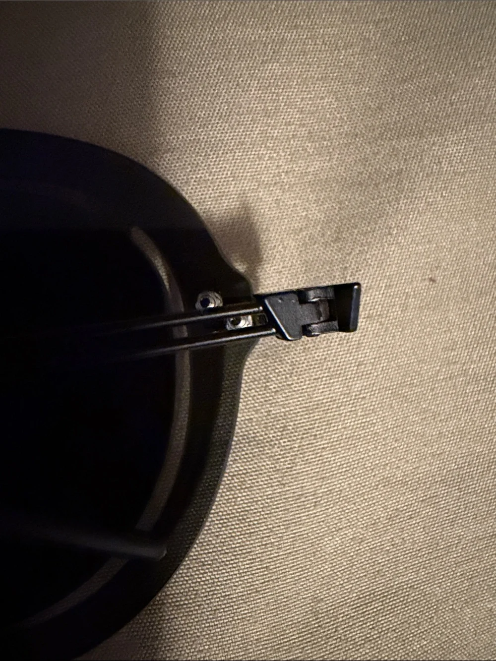 Emporio Armani Black Shield Sunglasses with Dark Lenses